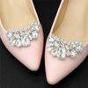2PCS Shoe Accessories Pearl Brooch Shoe Clip Wedding Shoe Decorations Charm Buckle Shiny Decorative Clips