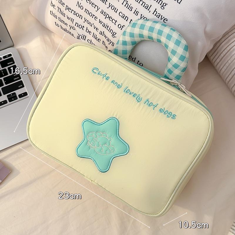 

Women s Makeup Storage Bag Large Capacity Portable Handbag for Travel Skincare Products and Brushes Organization Cosmetic Bags
