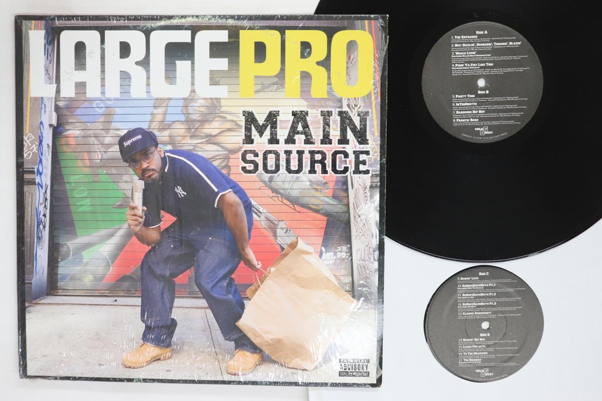 

LP Record LARGE PROFESSOR Main Source GDM003LP GOLD DUST MEDIA 2008 US Rap HipHopRB Used