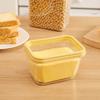 Refrigerator Butter Box With Lid Slicer Case Cheese Cutting Fridge Sealed Storage Container Rectangular Tray Kitchen Tool Gadget