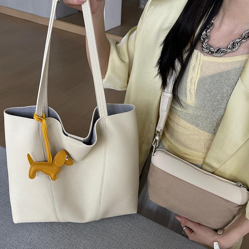 Crossbody Bag, Large-capacity Tote Bag, Niche High-end, Light Luxury Single-shoulder Commuter Bag