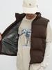 Generalidea Unisex Nylon Padded Vest [Brown] / Sbe3U08009