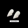 1Pair Halloween Vampire Dentures Prop Halloween Party Costume DIY Cosplay Props Decoration False Teeth With Dental Gum