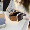 Corduroy Strap for Apple Watch Ultra 3/2 49mm 38 40 42 44 45 46mm Women Sports Band for Iwatch S11 10 9 8 7 SE3 Fashion Bracelet