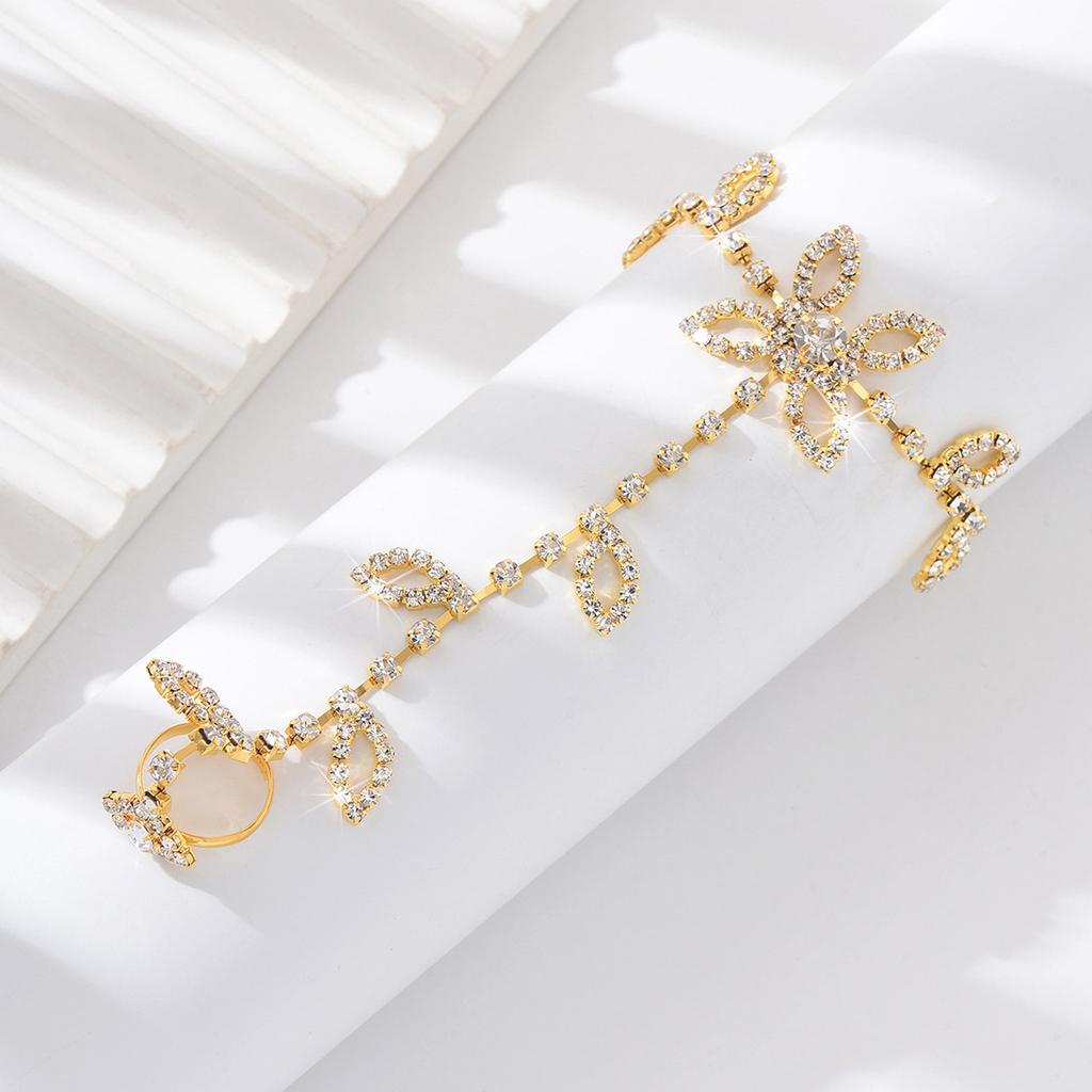 Super Flash Anklet Rhinestone Women'S Accessories Anklet Bracelet Jewelry Gift Women'S Anklet Jewelry