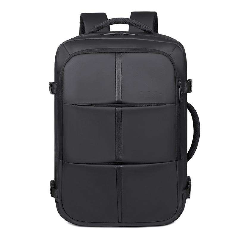 Men's Business Backpack, Large-capacity Short-distance Commuting Laptop Bag, Expandable Multi-functional Travel Bag