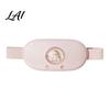 Electric Heating Pad for Cramps Heated Waist Belt Menstrual Pain Relief 3 Temperature Portable Heat Therapy Travel with Vibration Massage,