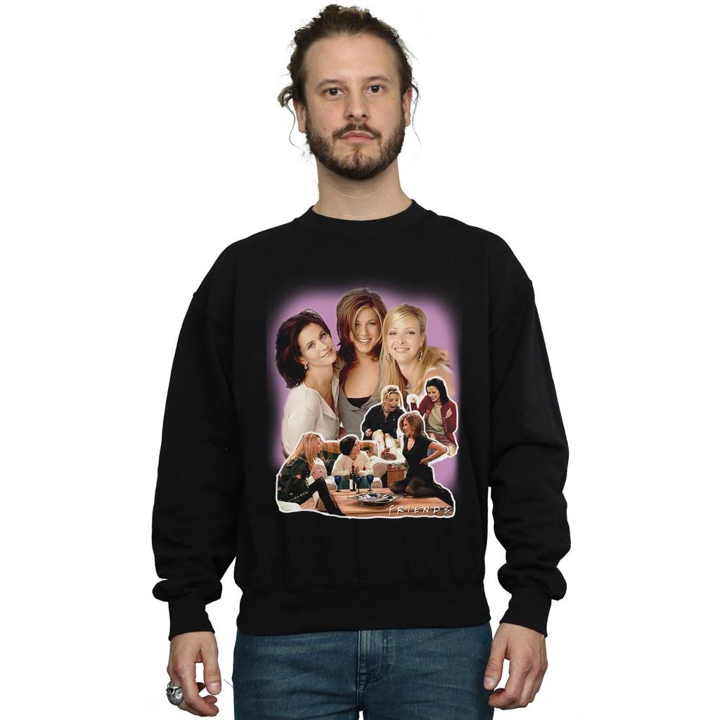Friends Mens Girls Collage Sweatshirt