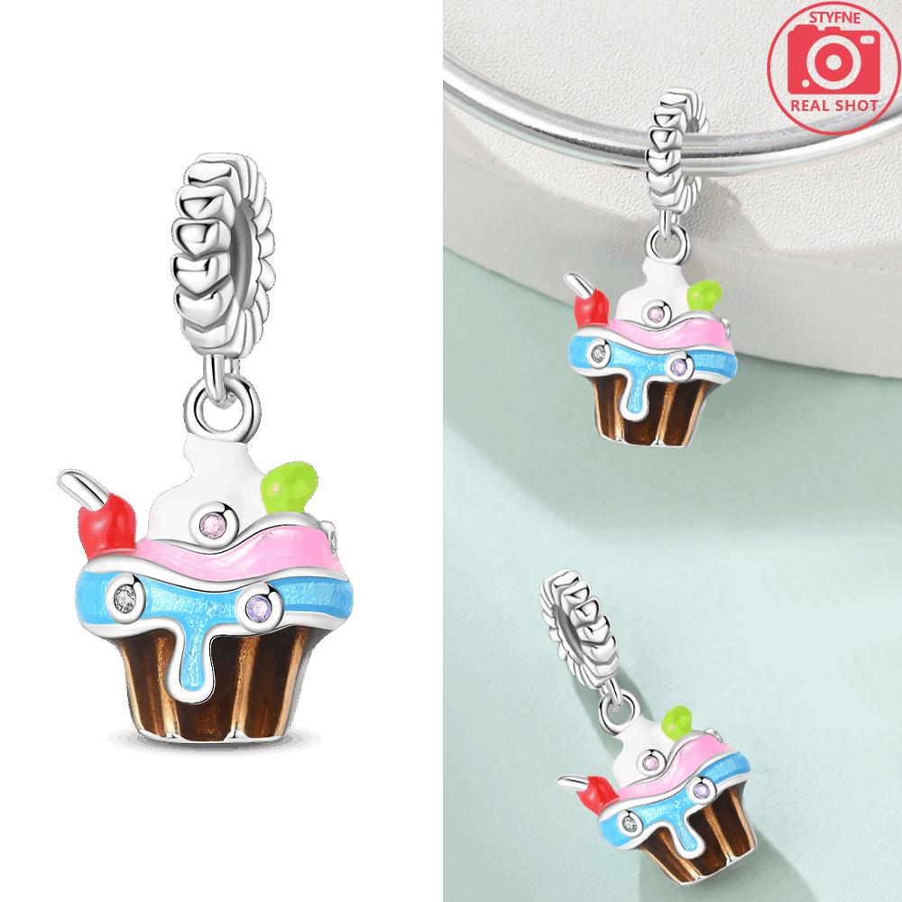 New Summer Coconut Beach Travel Ai Robot 100% Copper Charms Fit Original Bracelet Diy Jewelry Making Women Gift