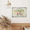 Custom Name Metal Sign Personalized Waterproof Wall Decor Garden Yard Hanging Ornament
