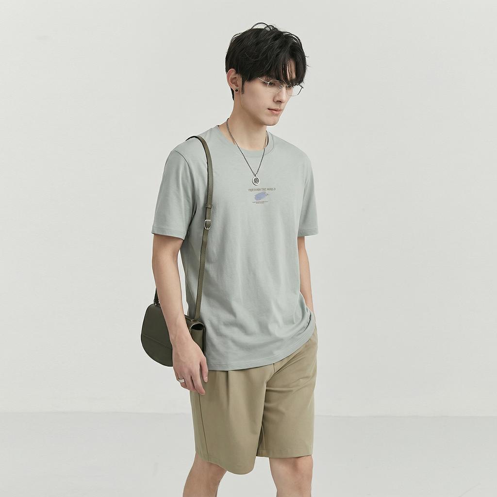 Three Proof Printed Cotton Soft T-shirt, Cotton Soft, Comfortable, Durable and Easy To Maintain 81262M0810