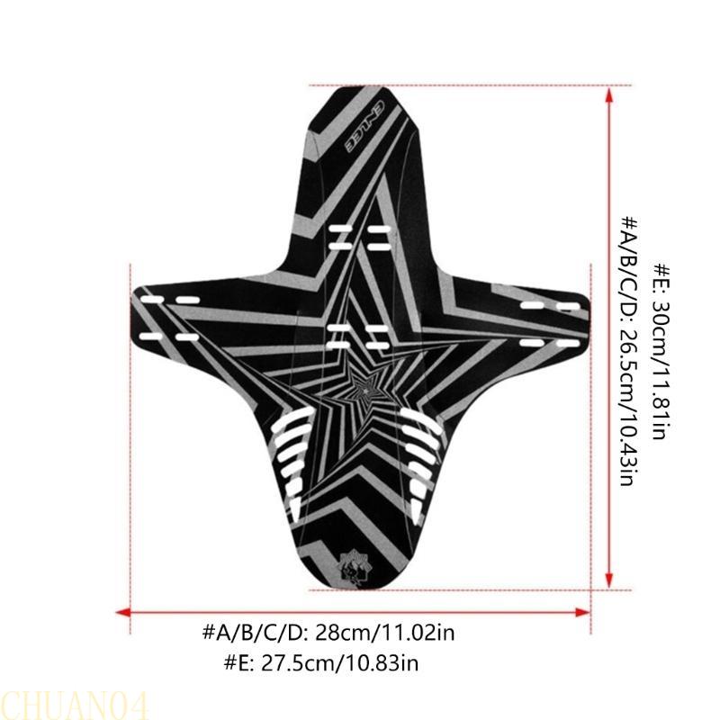 A1A2 Portable Bike Universal Lightweight Cycling Tire Front/Rear Mud Guard for MTB-Mountain Road Bike