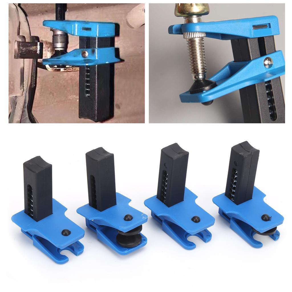 Vertical pipe clamp, brake hose clamp and nozzle clamp, made of highly bending-resistant ABS material, with high and pressure resistance, for c