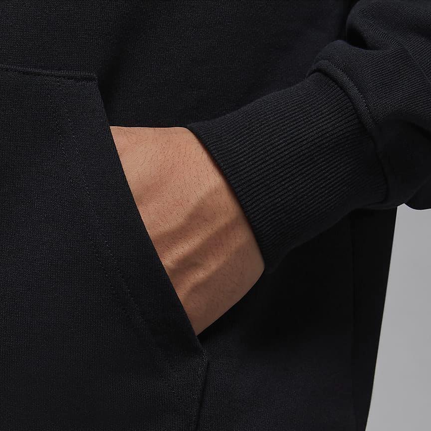 New Jordan Flight Fleece FW24 Sweatshirt Men's Black FV7248-010