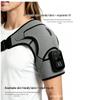 Electric Heating Massage Shoulder & Knee Pad with Adjustable Vibration and Heat Compress