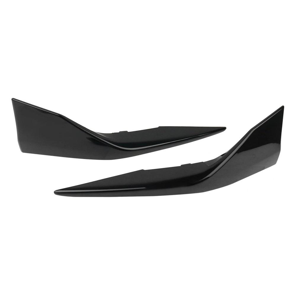 Pair Front Bumper Side Lower Trim Molding Black For Toyota Camry Se 2025