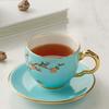 west lake blue 150ml cup & saucer
