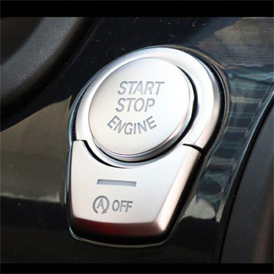 For BMW 5 Series F10 GT 2011-17 Console Engine Start Stop Push Button Cover Trim
