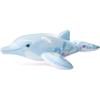 Inflatable Dolphin Beach Mattress - Unisex - 175 Cm - For Child - Grey and Black