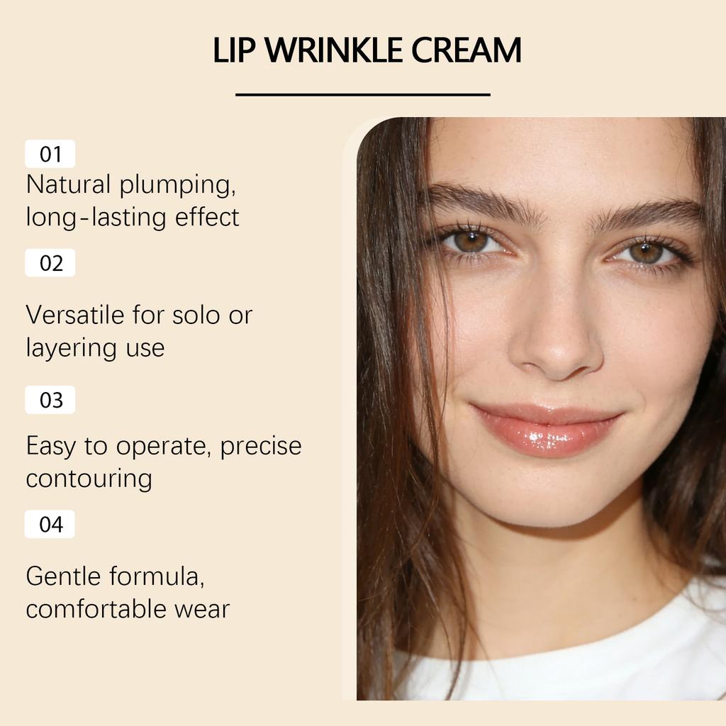 OUHOE Lip Moisturizing Care Cream for Dry Peeling Lips Lightweight Hydrating Non-Sticky Lip Balm 15g