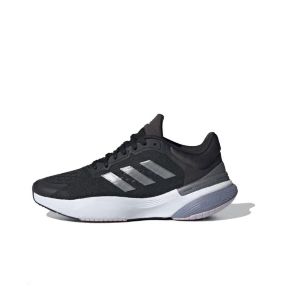 Adidas Response Super 3.0 Comfortable Low-Top Running Shoes Women Running Shoes Black Gray IG0328
