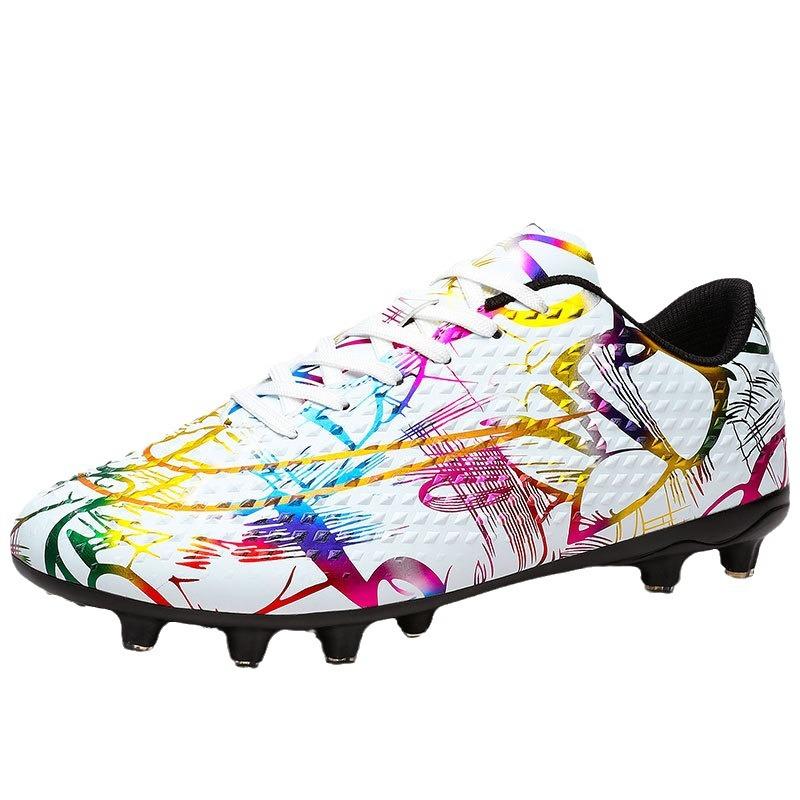 New Professional Football Shoes Men's and Women's AG Long Nails TF Broken Nails Youth Students Grass Competition Training Shoes
