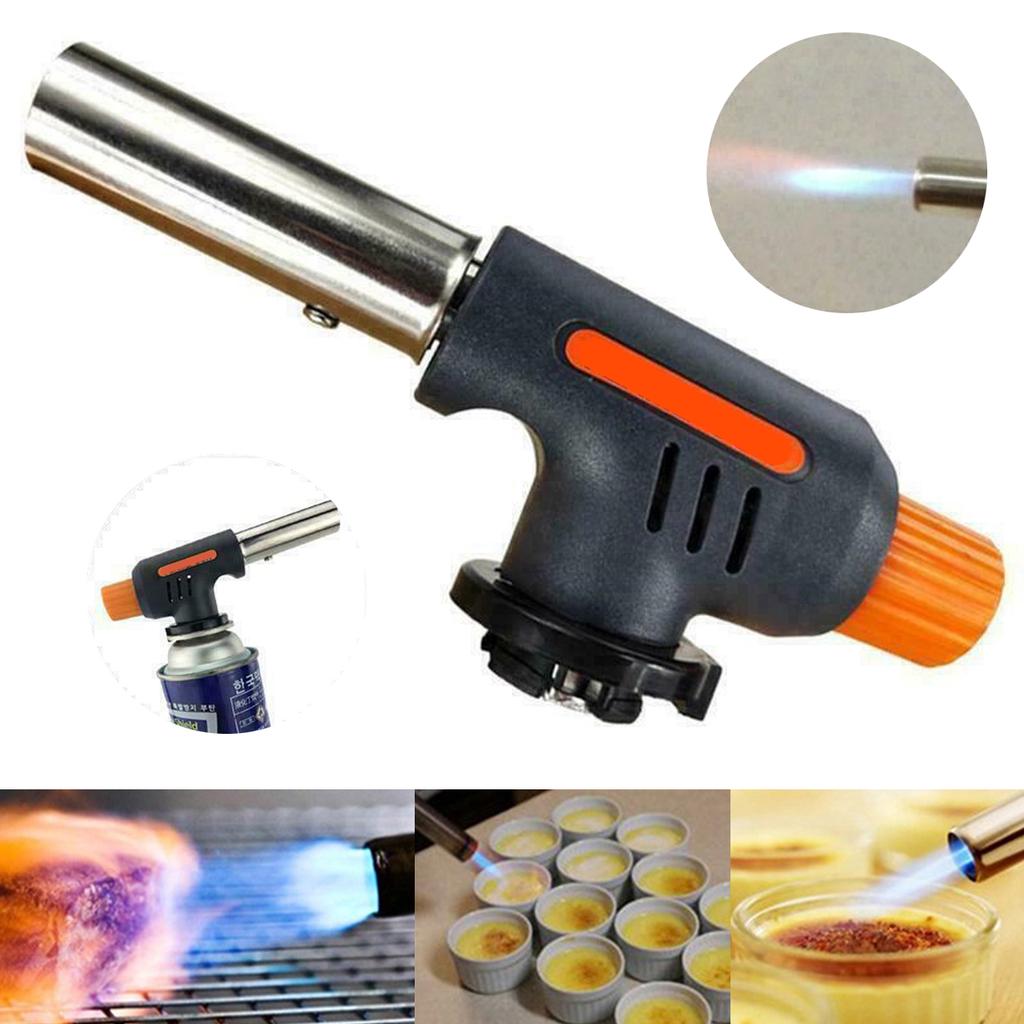 Buy Mayitr Blow Torch Butane Gas Flamethrower BurnerWelding Auto Ignition Baking Igniter at