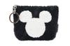 Disney Mini Sagara Cosmetic Case with Mitsumaru Mickey Keychain, Black,