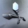 2Pcs/Pair Motorcycle Rearview Mirror Scooter Motocross Rearview Mirrors Electrombile Back Side Convex Mirror 8/10mm