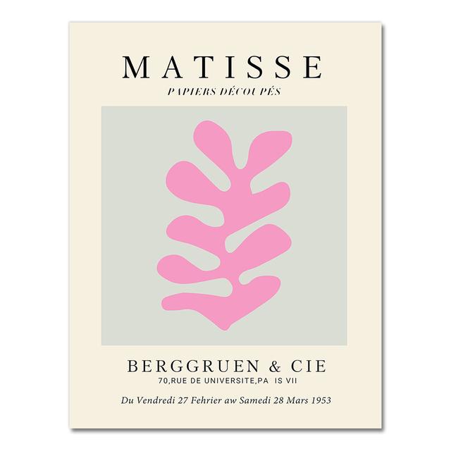 Henri Matisse Fashion Retro Modern Wall ART Posters And Prints Abstract Wall Canvas No FRAME