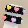 2pcs Kids Headwear Children's Cartoon Wig Cute Girls Headdress Wig Hair Extension Baby Wig Chignon