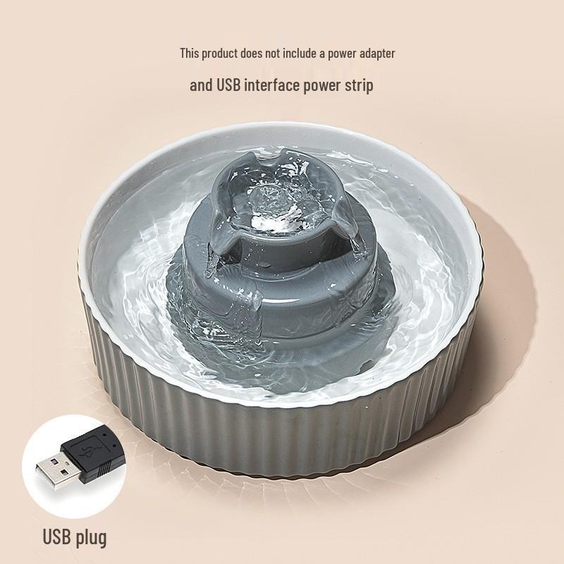 Ceramic Cat & Dog Water Dispenser