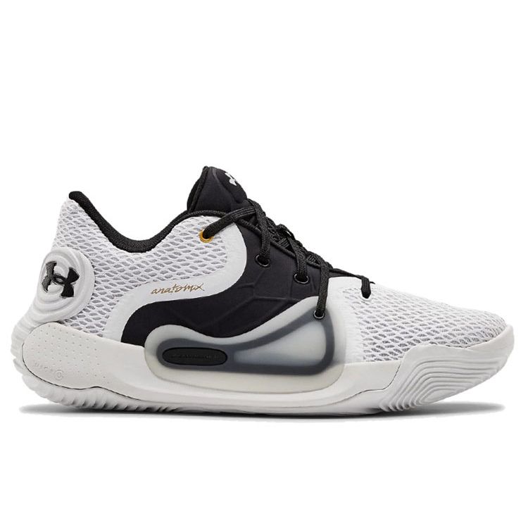 Under Armour Anatomix Spawn 2 Bílé Černé Unisex Tenisky 3022626-100