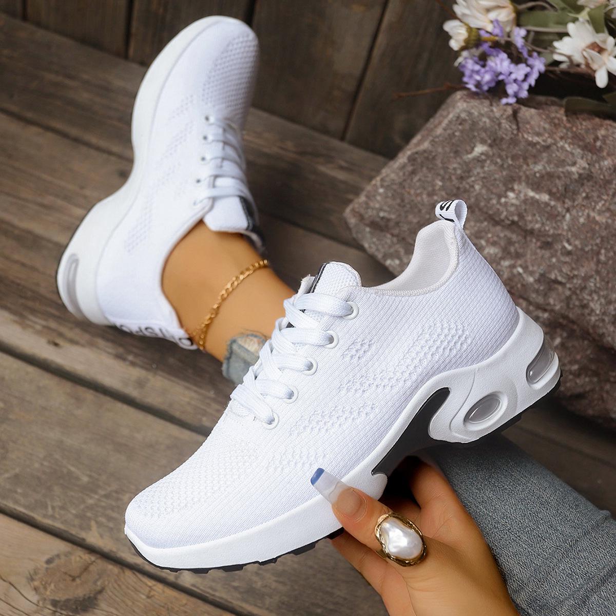 

Women s Breathable Lightweight Hiking Shoes - Versatile, Fashionable, Soft, and Thick-Soled. 41 белый