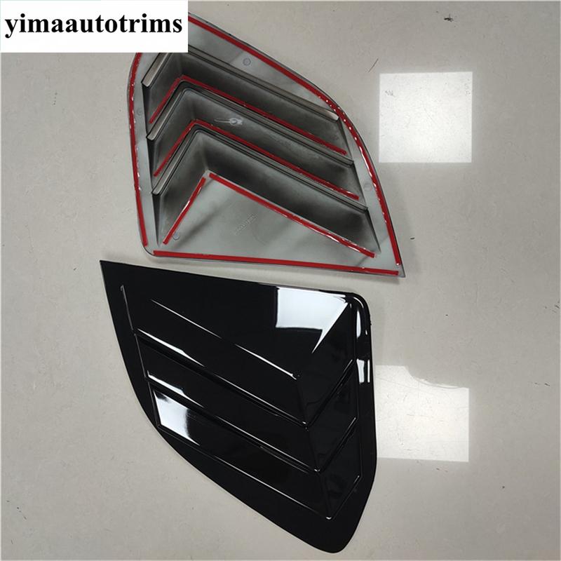 Rear Window Louver Shutter Sun Shade Side Vent Panel Decoration Cover Trim Accessories For Toyota Corolla Cross XG10  - 2025