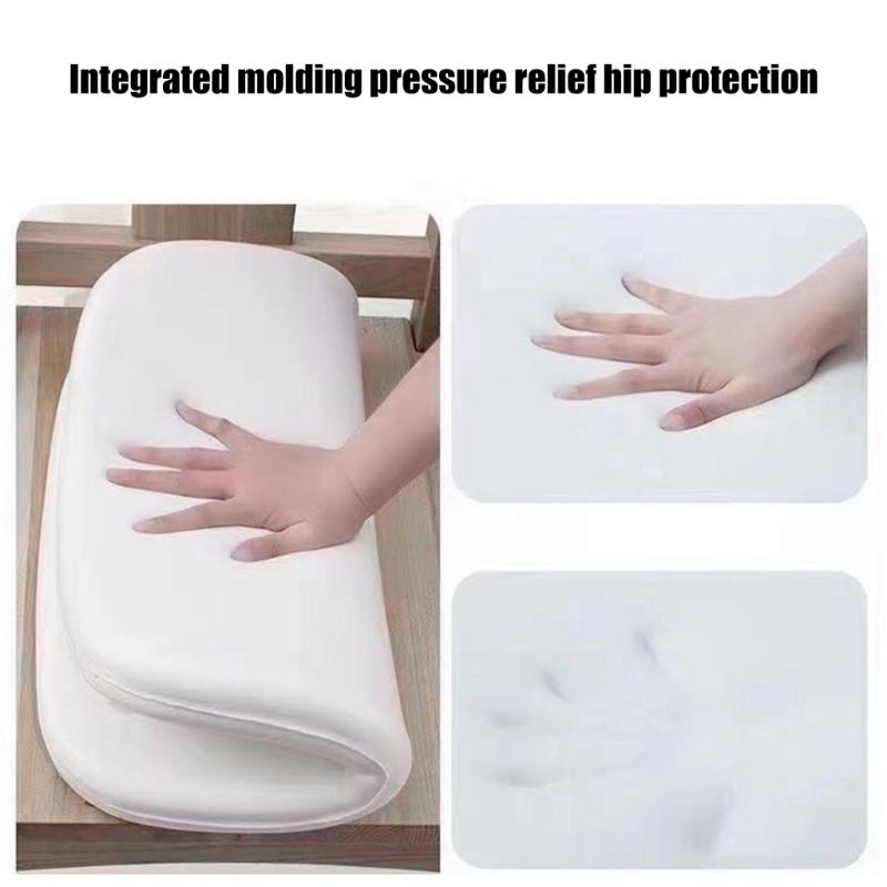 Soft Memory Foam Chair Pad, NonSlip Seats Cushions for Desk Chairs and Vehicles, Eases Lower Back Fatigue