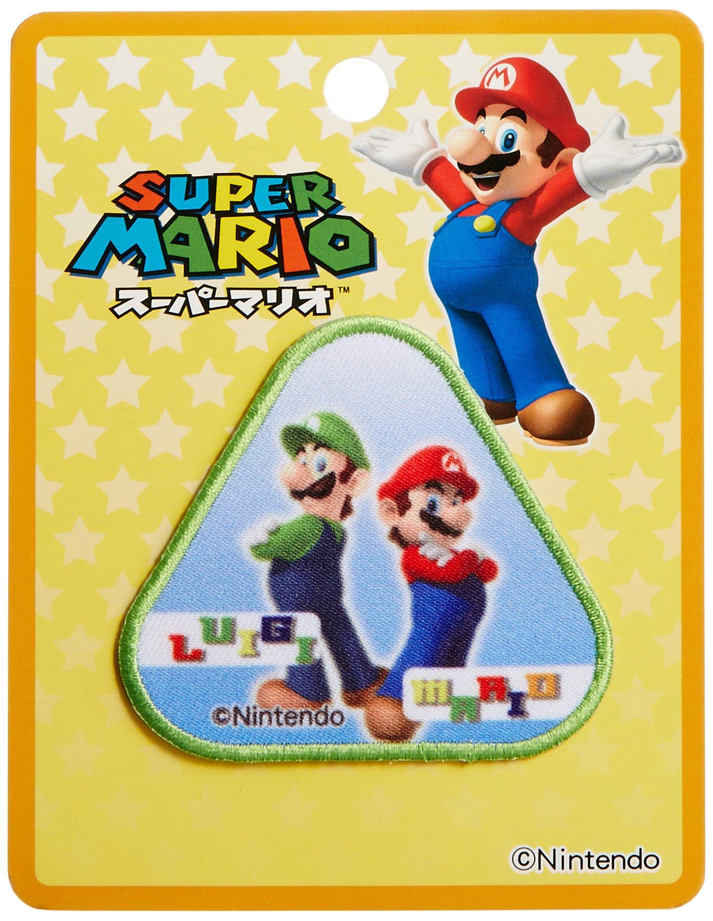 

Inagaki Clothing нашивка Super Mario Марио Луиджи MRW002 и термонаклейка
