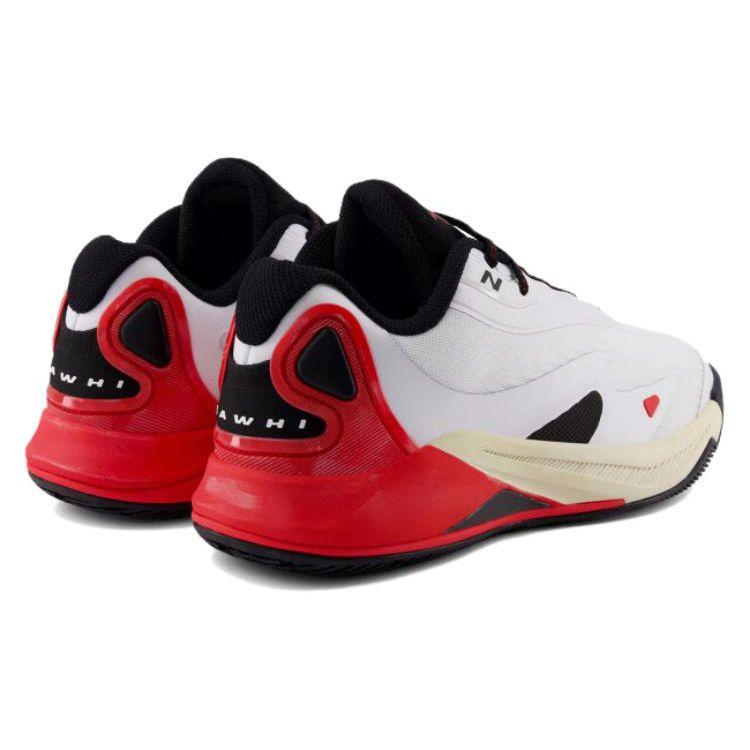 New Balance KAWHI 4 Transcend the Game Unisex Sneakers White True-Red BBKLSBR4