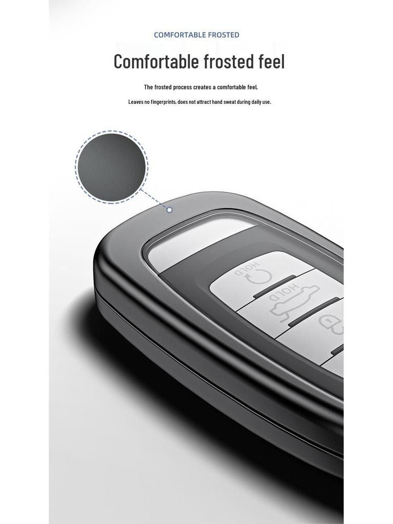 New Hongqi H5 Aluminum Alloy Car Key Case with Full Coverage