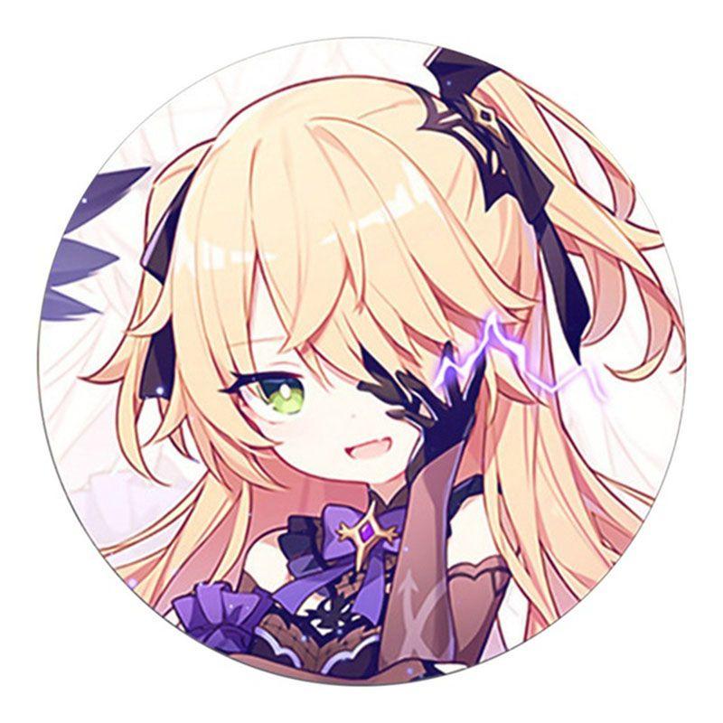 Captivating Fashion Jewelry Badge Featuring Cartoon Animation Brooch From Genshin Impact