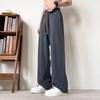 Thin Casual Pants for Men, Straight and Drawstring, Laid-back and Stylish, Cool and Trendy New Style, Popular Hong Kong Style