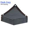 90% Shading Grey Sun Shading Net Garden Plant Sunshade Sail Outdoor Camping Sunshade Cloth Swimming Pool Cover Fence Netting