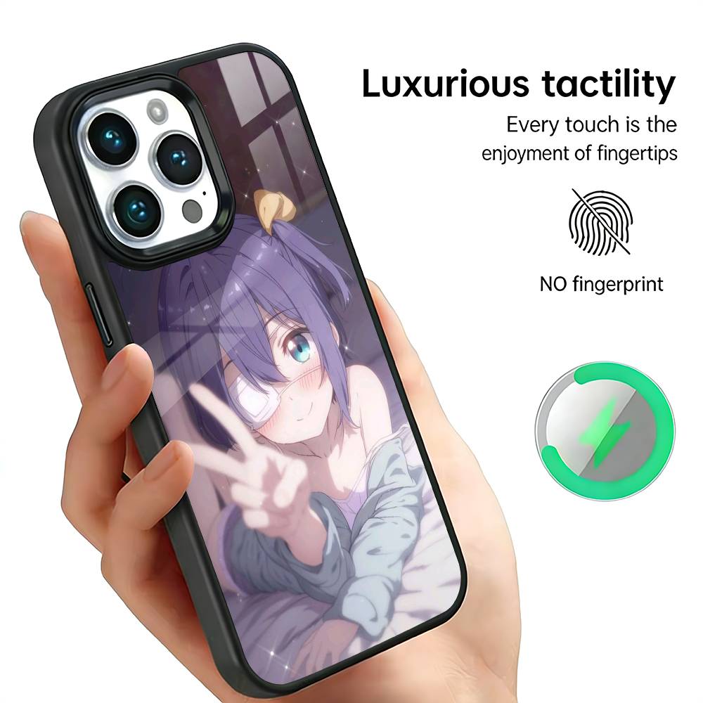 Cute R-Rikka T-TAKANASHI Phone Case For iPhone17,16,15,14,13,12,11 Plus,Pro Max For Magsafe Wireless Charging