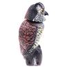 Realistic Bird Scarer Rotating Head Sound Owl Prowler Decoy Protection Repellent