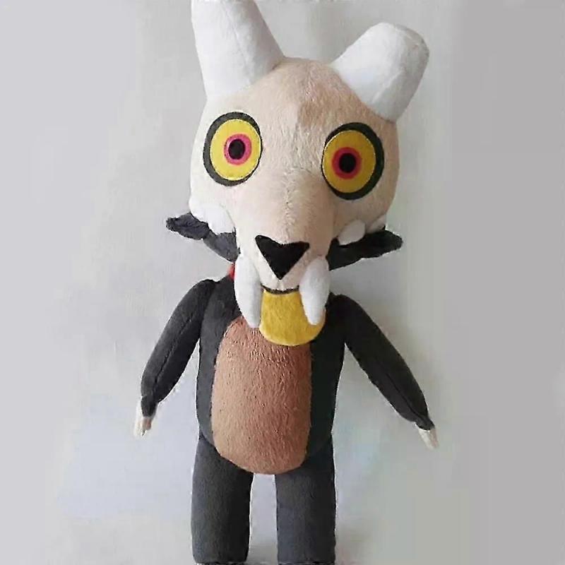 30cm The King of The Owl House Plush Toy Cute Cartoon Big Bad Wolf Soft Stuffed Plush Doll Birthday Gift Toys for