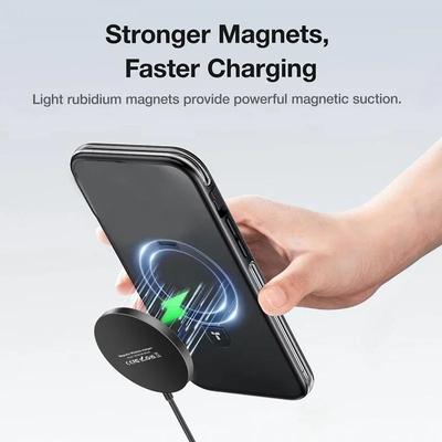 30W Magnetisches Kabelloses Ladegerät Pad PD Typ C USB Telefon Schnelles Lade Dock Station für Samsung iPhone 16-11 Pro Max Airpods 3/2