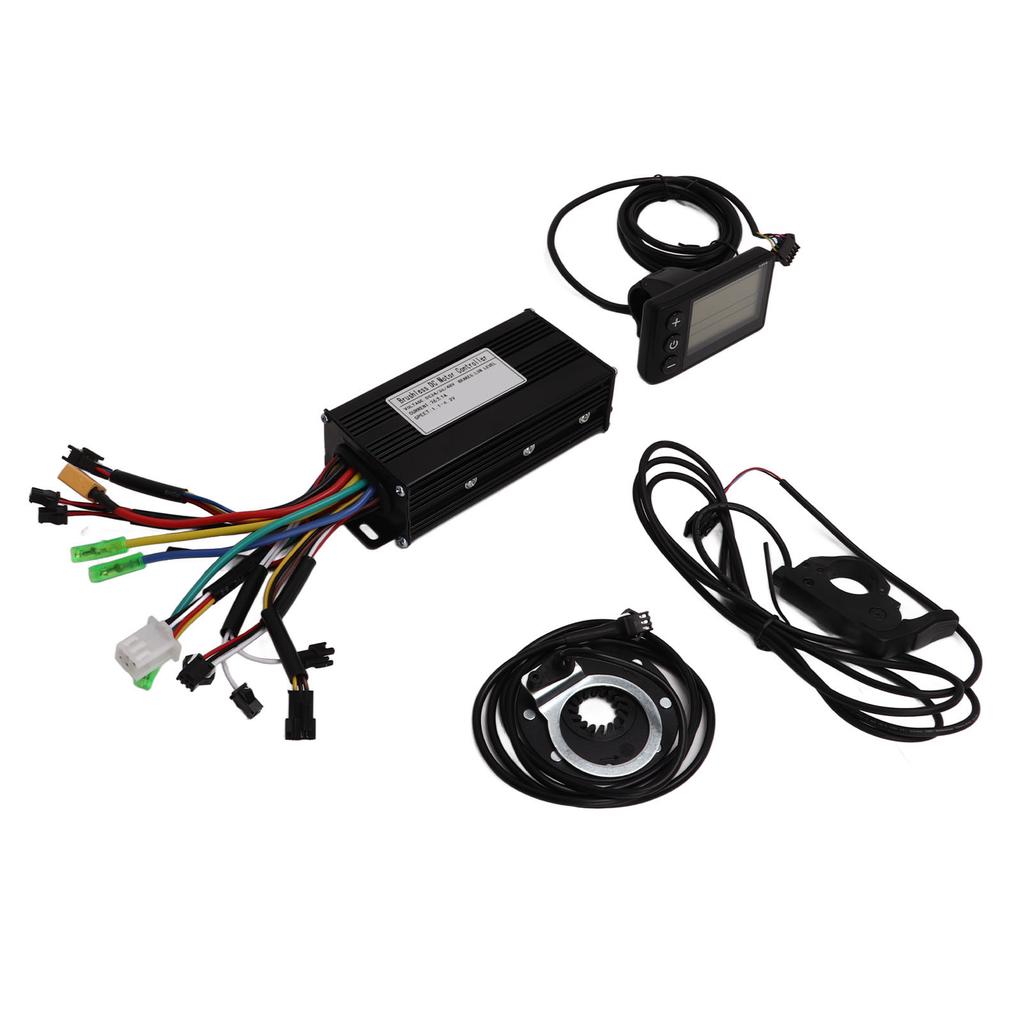 Electric Bike Conversion Kit 3 Modes Sine Wave 9 Tube Controller 8 Magnetic Power Assist Sensor Kit 24V 36V 48V