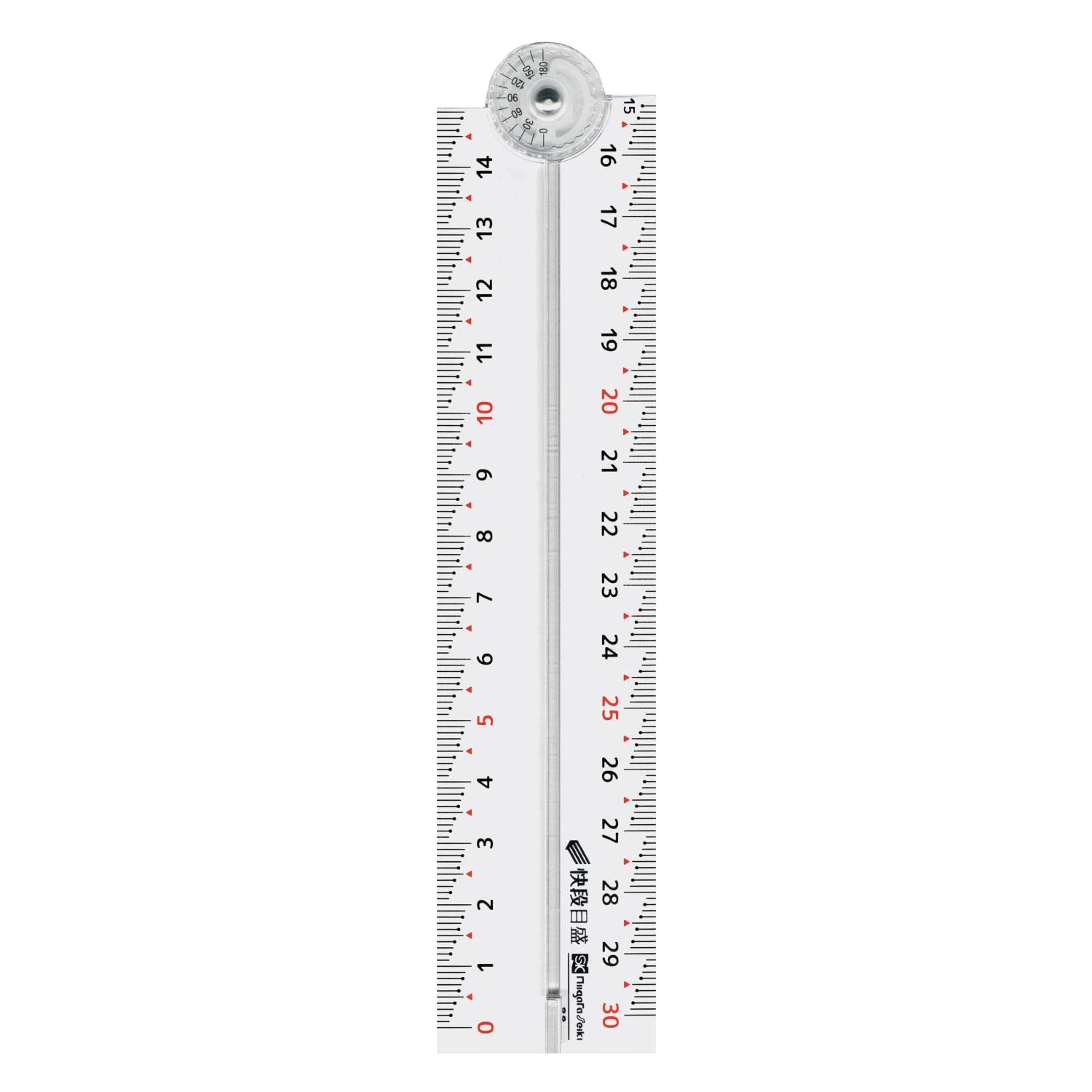 

Niigata Seiki SK Folding Ruler Kaidan Scale 30cm Clear OTJ-30KD