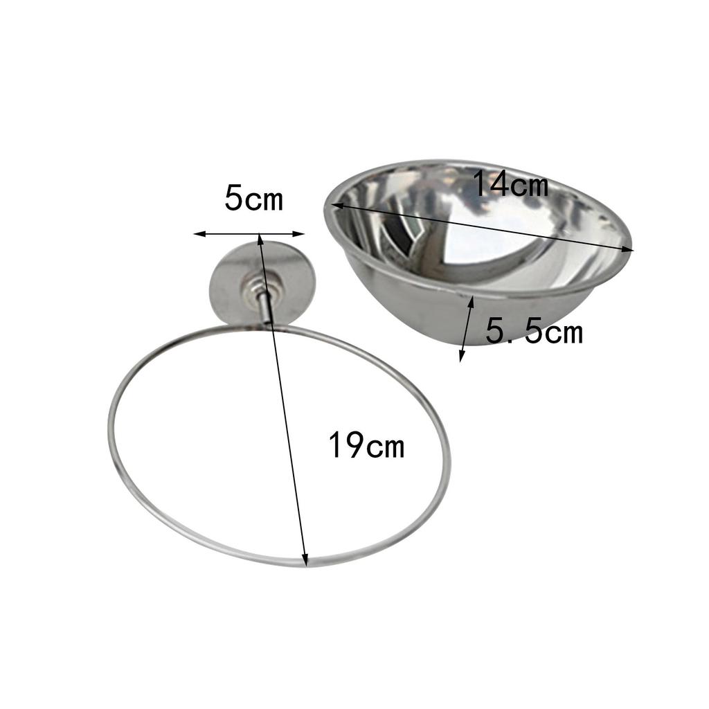 Mangeoire pour Cage à Oiseaux Portable pour Perroquet Calopsitte avec Pince Suspendue au Jardin Gamelles pour Nourriture et Eau d'Oiseau Gamelle d'Alimentation pour Oiseaux Coupe