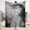 Beyoncé Decken sind für Wohnzimmer geeignet und somit eine ideale Wahl für Reisen im Freien und als Geschenke.